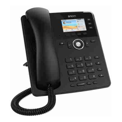 SNOM D717 4 Line Professional IP Phone Gbit port  1 USB port 4 Context-sensitive Function Keys Wideband Audio