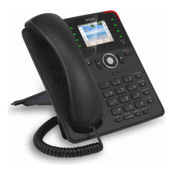 SNOM D735 SIP Desk Telephone l 2.7 Inch TFT Display 32 Self-Labeling Function Keys (8 Physical) Black