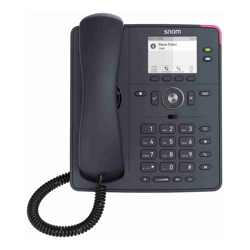SNOM D140 DeskTelephone PoE HD Audio Cost-effective 2 SIP Identities Low Power Consumption (PoE)