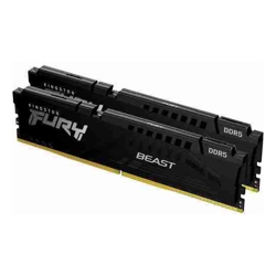 Kingston Technology Fury Beast Black 16GB 5600MT/s DDR5 CL40 XMP 3.0 Ready Computer Memory (Kit of 2)