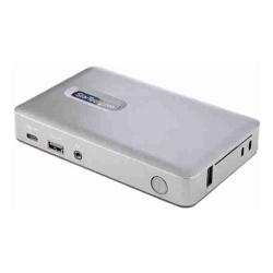 StarTech USB C Dock USB-C to DisplayPort 4K 30Hz or VGA 65W Power Delivery Pass-Through Charging 4-Port USB 3.1 Gen 1 Hub Universal USB-C Laptop Docking Station with Ethernet (DKM30CHDPD)