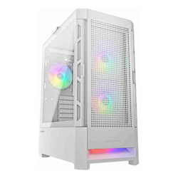 Cougar AIRFACE RGB WHITE case 3x ARGB Fans LED Strip