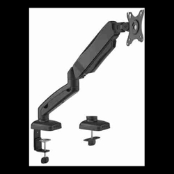 Brateck Economy Single Screen Spring-Assisted Monitor Arm Fit Most 17&amp;amp;quot;-32&amp;amp;quot; Monitor Up to 9 kg VESA 75x75/100x100