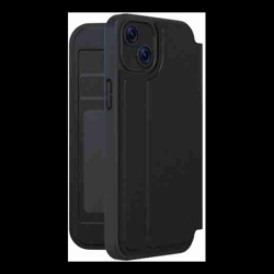 3Sixt SlimFolio iPhone 15 Plus (MS)(RC) Black