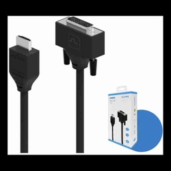 8Ware Pro Series HDMI to DVI cable Male to Male Nickel plated high performance 30AWG OD6.0 Copper PVC TPE (Retail package)