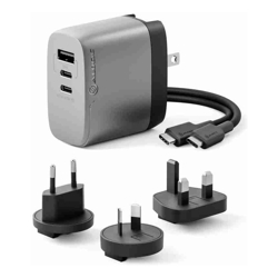 ALOGIC 3X67 Rapid Power 67W Multi Country GaN Charger Space Grey