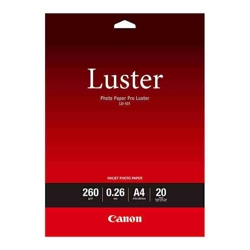 Canon LU101A4 A4 Professional Luster Texture 260gsm 20 Sheets Per Pack for Pixma Pro