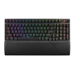 Asus ROG SSTRIX SCOPE II 96 WL is 96% Mechanical Pre-Lude Hot Swappable Wireless Gaming Keyboard support  multi- devices connection via ROG Omni Rece