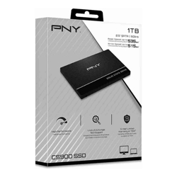 PNY CS900 1TB 2.5&amp;amp;quot; SSD SATA3 515MB/s 490MB/s R/W 450TBW 2M hrs MTBF 3yrs wty