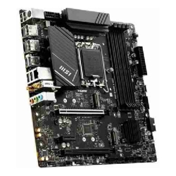 MSI PRO B760M-A WIFI DDR5 Micro-ATX Intel LGA 1700 4xDDR5 2xM.2+4xSATA 6Gb/s 3xPCIe RAID 2xHDMI 2xDP GbE LAN Wireless AX+Bluetooth 4xUSB3.0 2xUSB2.0 3 Year Warranty	