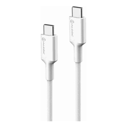 ALOGIC  ALOGIC Elements PRO USB-C to USB-C cable Male to Male 1m USB 2.0 5A 480Mbps OD: 4.0 White