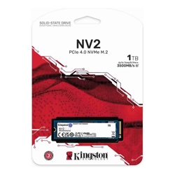 Kingston 1 TB SSD M.2 2280 Internal PCI Express NVMe (PCI Express NVMe 4.0 x4) Desktop PC Notebook Motherboard Device Supported 320 TB TBW 3500 MB/s Maximum Read Transfer