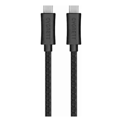 Cygnett Charge &amp;amp;amp; Connect USB-C to USB-C Cable 2m (Black)