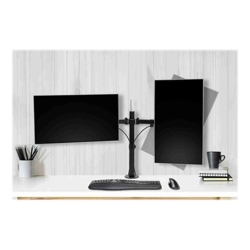Kensington DUAL MONITOR DESK MOUNT UP TO 32&amp;amp;quot; &amp;amp;amp; 8KG VESA 75x75 100x100 BLACK