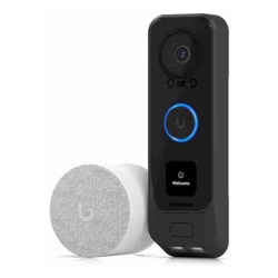 Ubiquiti UniFi Protect G4 Doorbell Pro PoE Kit 2MP Camera Secondary 2MP Package Camera IR Up To 20ft Includes PoE Chime Doorbell is PoE