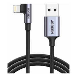 UGREEN 60521 USB-A to 8-pin Lightning 90 Degree Angel Cable 1M