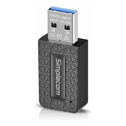 Simplecom NW608v2 WiFi 5 AC1300 Dual-Band USB 3.0 Wireless Adapter 