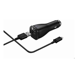 Samsung Black Car Charger Micro USB Fast Charger (9V) 12 Month Warranty (Open Box)