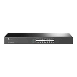 TP-Link TL-SF1016 16-Port 10/100Mbps Rackmount Switch MAC MDI/MDIX Steel Case