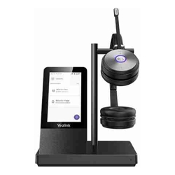 Yealink DECT WIRELESS (WH66) MS STEREO HEADSET WITH 4&amp;amp;quot; TOUCH SCREEN CONTROLLER BASE