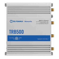 Teltonika | TRB500 | 5G LTE CAT 20 Industrial Gateway backwards compatible with 4G (LTE CAT 20) and 3G