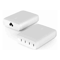 Belkin BoostCharge Pro 200W 4-Port USB-C GaN Desktop Charger White (WCH015AUWH) 4 x USB-C Intelligent Power Share 2YR