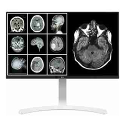 LG 27HJ712C-W 27IN CLINICAL 4K IPS MONITOR DICOM HDMI/DP HEIGHT ADJUST TILT PIVOT 350CD/M2 BRIGHTNESS VESA