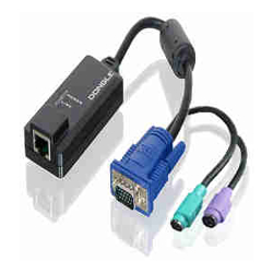 Serveredge PS2 CAT5e/CAT6 Dongle for LCD KVM rack Drawer- VGA/PS2