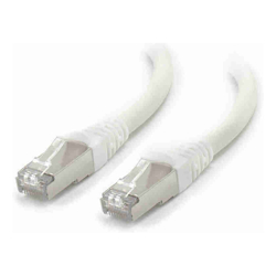 ALOGIC 2m White 10GbE Shielded CAT6A LSZH Network Cable