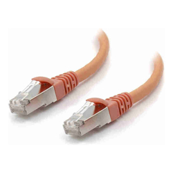 ALOGIC 1m Orange 10GbE Shielded CAT6A LSZH Network Cable