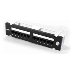Serveredge 12 Port CAT6 Surface Mount Patch Panel UTP