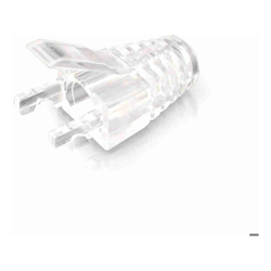 Serveredge RJ45 Cat5E Clear Strain Relief Boot: Bag of 50