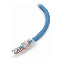 Serveredge RJ45 Cat6 PT Series Pass Through Connector-Pack of 10