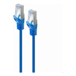 Serveredge 1.5m Blue CAT6A Slim S/FTP network Cable