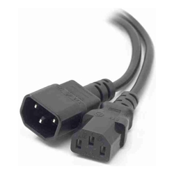 ALOGIC 5m IEC C13 to IEC C14 Computer Power Extension Cord Male to Female
