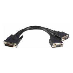 ALOGIC DMS59 to 2 X VGA Female Display Splitter Adapter (1) Male to (2) Female