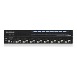 Serveredge 8-Port HDMI USB KVM Combo Switch with Audio Mic &amp;amp;amp; USB Hub 2.0