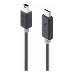 ALOGIC 2m USB 2.0 USB-C to Mini USB-B Male to Male Pro Series