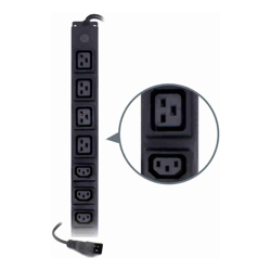 Serveredge Basic 24 Port PDU (20) IEC C13  Output (4) IEC C19 Output (1) IEC C20 Input 15AIncludes:? 1 x Pair Bracket 1.? 1 x Pair Bracket 2.? 4 x M6 Cage Nuts? 10 x M6 Screws? 6 x M6 Nuts