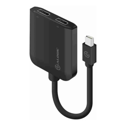 ALOGIC Mini DisplayPort to Dual DisplayPort 2.0 Adapter 4K 30 Hz