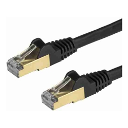 StarTech STARTECH.COM 2 M CAT6A ETHERNET CABLE 10GBE STP SNAGLESS 100W PoE BLACK LTW