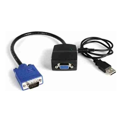 StarTech STARTECH.COM 2 PORT VGA VIDEO SPLITTER USB Powered HIGH RESOLUTION 2YR
