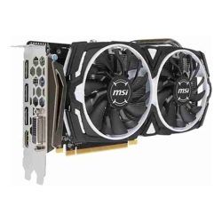 MSI AMD RADEON RX 570 ARMOR 8G OC GRAPHIC CARD GDDR5 256BIT DX12 DISPLAYPORT X 3 HDMI X 1 DVI-D X 1