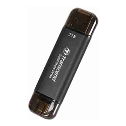 Transcend 512GB External SSD ESD310C USB 10Gbps Type C/A