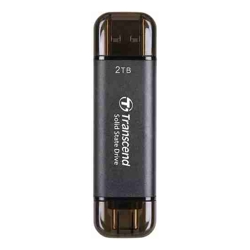 Transcend 2TB External SSD ESD310C USB 10Gbps Type C/A
