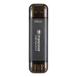 Transcend 256GB External SSD ESD310C USB 10Gbps Type C/A