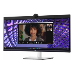 Dell 34IN Curved Video Conferencing Monitor IPS 3440x1440 WQHD 60HZ 8MS HDMI USB-C