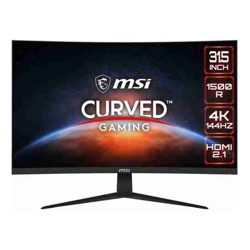 MSI 1500R Curved 32in 4K Gaming 3840x2160 VA/144Hz TypeC Free-Sync Premium Black