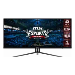 MSI MAG401QR 40&amp;amp;quot; Class UW-QHD Gaming LCD Monitor 21:9 40&amp;amp;quot; Viewable In-plane Switching (IPS) Technology 3440 x 1440 FreeSync Premium 1 ms HDMI DisplayPort USB Hub KVM Switch
