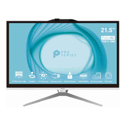 MSI PRO AP222T 13M-026AU AIO 21.5&amp;amp;quot; FHD Touch Screen Intel i5-13400 8GB DDR4 RAM 512GB NVMe SSD Keyboard+Mouse Wireless AC+Bluetooth Windows 11 Pro 1 Year Onsite Warranty